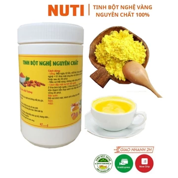 Tinh bột nghệ vàng nguyên chất TAM ĐẢO 500g, tinh bột nghệ vàng đỏ nghệ viên hàm lượng curcumin cao làm đẹp hiệu quả