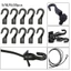 TOPTOOLCX 5 / 10 / 15 / 20 Chiếc Khóa Dây Cho Bungee Sốc Dụng Cụ Ngoài Trời Nhựa Dây Đàn Hồi Khóa