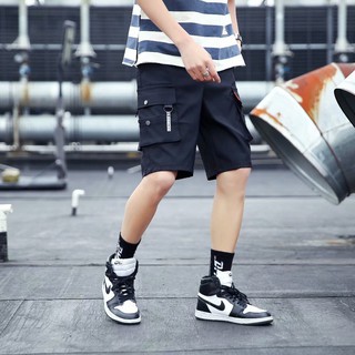 Quần SHORT TÚI HỘP Unisex ,Quân đùi lững khóa dây nai phong cách ulzzang full size C1