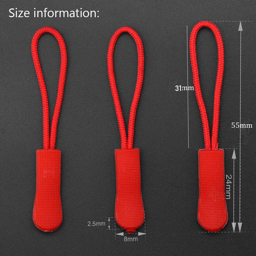GỖ 10 / 20 Chiếc Dây Kéo Dây Túi Chất Lượng Cao Kẹp Khóa Vali Lều Ba Lô Zip Kéo Thay Thế