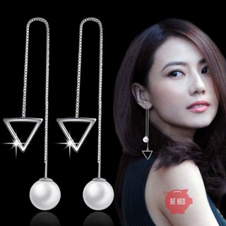 Bông tai ngọc nhân tạo dài BHBT81
