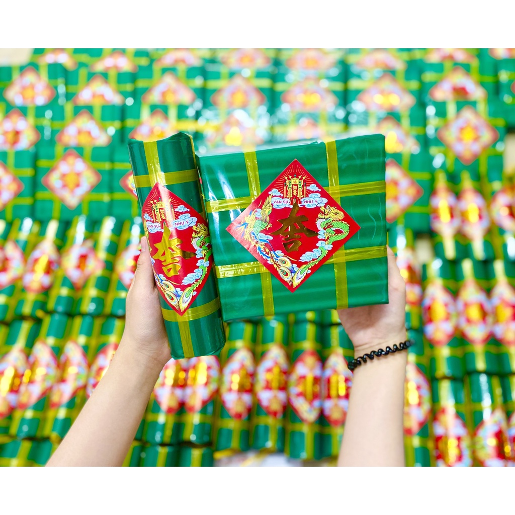 [TẾT XUÂN] Mô hình bánh chưng / bánh tét (1 cái)