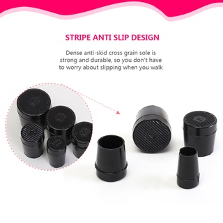 Set 2 Miếng Bọc Gót Giày Cao Gót Bằng TPU/ PVC Mềm Chống Trượt Chống Sốc Hình Vuông Cho Nữ