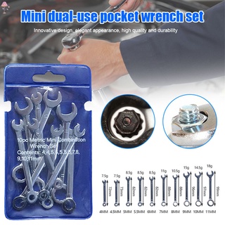 10 Cờ lê mini 4-11mm chuyên dụng chất lượng cao