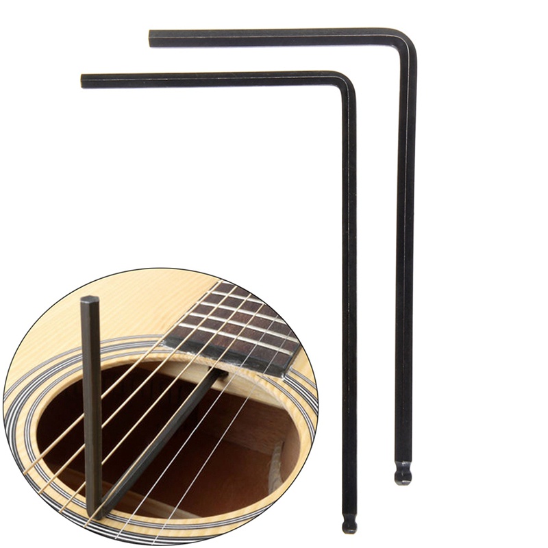 Cờ lê cần giàn 4mm & 5mm, Công cụ cờ lê cho đàn Guitar Acoustic Martin Điều chỉnh giàn sâu hoặc hẹp