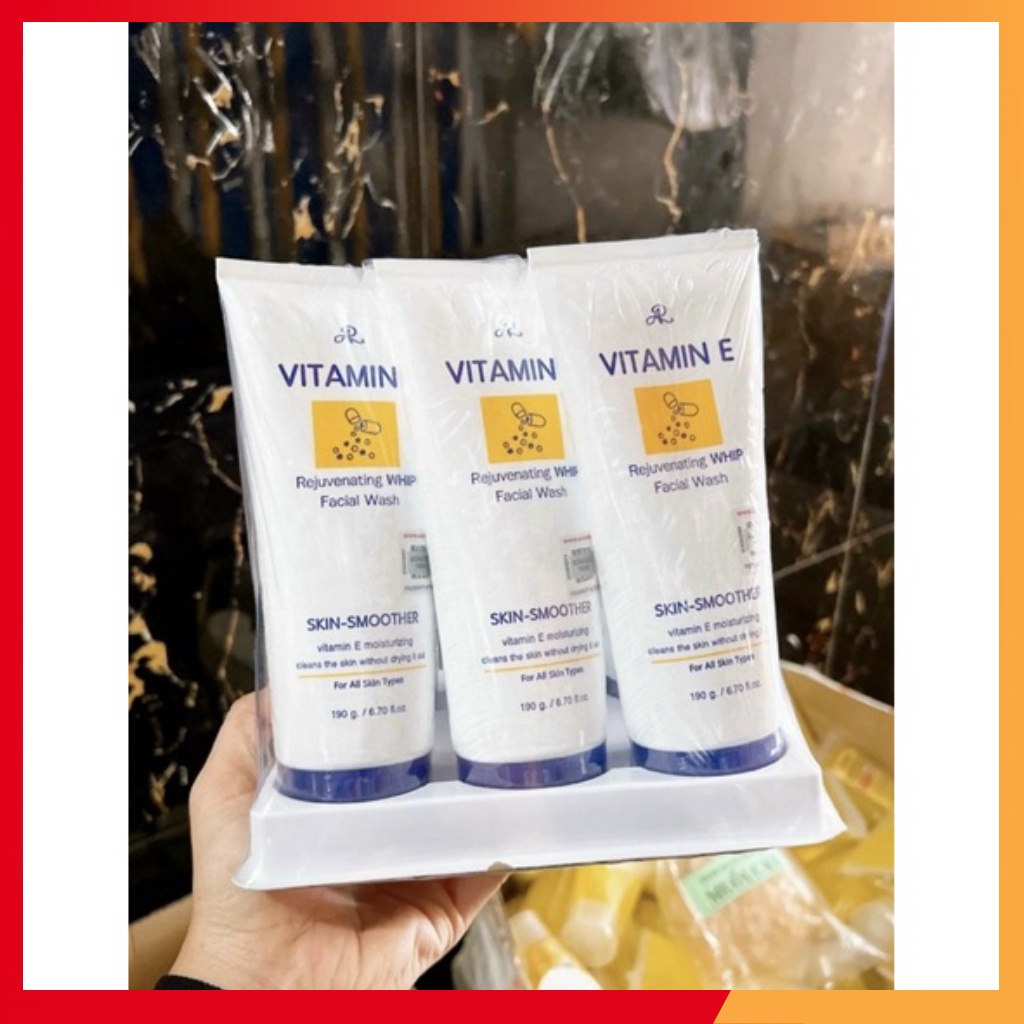 [Chính Hãng] Sửa Rửa Mặt Vitamin E Thái - 1 Tuýp