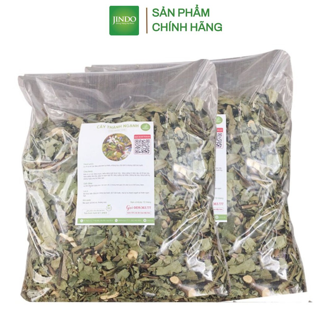 Cây thành ngạnh khô JINDO 1kg hỗ trợ tăng tuần hoàn não, hỗ trợ giảm xơ vữa động mạch