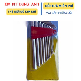 Bộ lục giác Kim Khí Dung Anh bộ lục giác 10 chi tiết giá rẻ