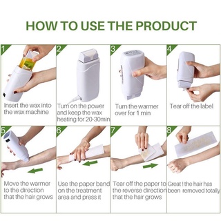 EBINLANDS Tẩy Lông Wax Body Hair Refillable Multi-Scents Roll On
