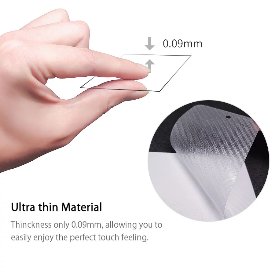 Miếng Dán Mặt Sau Điện Thoại Bằng Sợi Carbon 3D Cho VIVO V60 V50 V40 Lite V50E V40E V30 V29 V29E V27 Pro V27E 5G 4G 2025