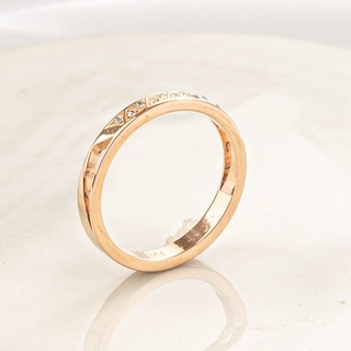 Nhẫn LAMY Eternity Anniversary Crystal Rose Gold Ring 8006