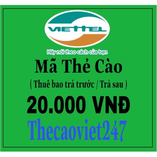 Thẻ Viettel 50K Giá Tốt Tháng 5, 2023 | Mua Ngay | Shopee Việt Nam