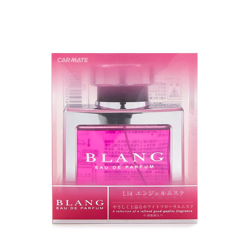Nước Hoa Khử Mùi Trên Ô Tô CARMATE Blang Liquid L14 Angel Musk 70ml Phù Hợp Cho Nhiều Dòng Xe Ô Tô Xe Hơi Xe Tải