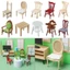 YOLOGO Ghế Thu Nhỏ Sofa Tỉ Lệ 1: 12 Đạo Cụ Ảnh Nhà Hàng Phòng Khách Gỗ Ghế Mini