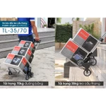 Xe kéo đẩy hàng leo cầu thang 35kg - 70kg gấp gọn nhập khẩu ADVINDEQ TL-35/70, xe đẩy lên xuống bậc thang đa năng — ảnh 3