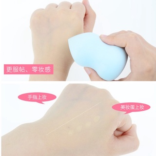 Bông mút tán kem nền hình giọt nước, hồ lô, vát mềm mịn