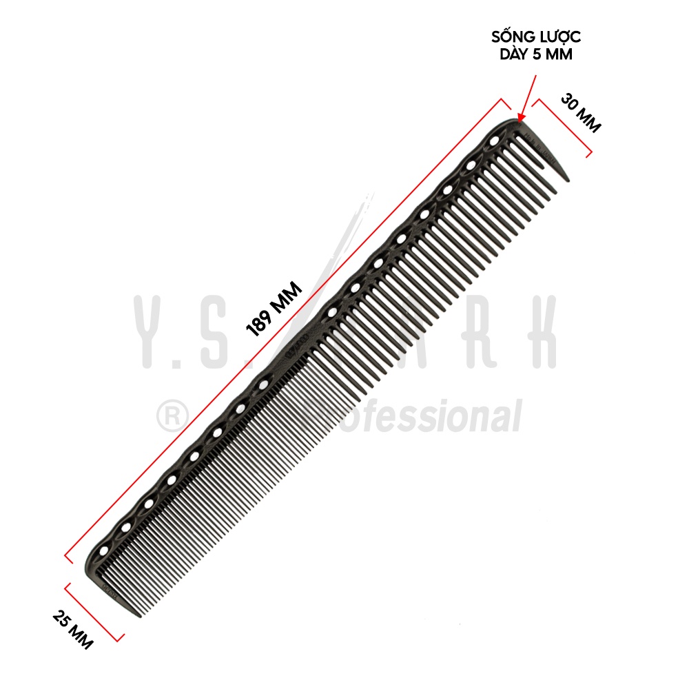 Ảnh Lược cắt tóc YS PARK YS-336 cho tóc ngắn đến dài chịu nhiệt 220 độ và hóa chất - Hàng chính hãng Made in Japan 2