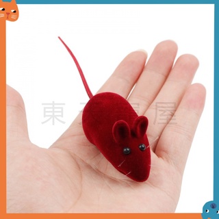 Âm thanh chuột trêu chọc đồ chơi mèo đồ chơi mèo men đổ xô Âm thanh chuột sống động / chống trầm cảm 5.8CM đồ chơi mèo mô phỏng lông chuột đồ chơi chó đồ chơi thú cưng