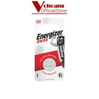 Vỉ 1 viên Pin Energizer 2032 / CR2032 Siêu bền - Hàng Chính Hãng