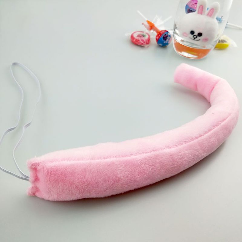 GOO Soft Pig Ear Headband Mũi Đuôi Lợn Hồng Bộ Trang Phục Trang Trí Tiệc