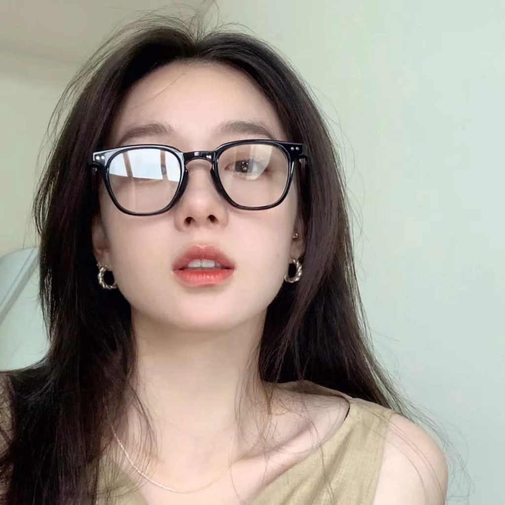 Ảnh Gọng kính cận nam nữ nhựa  chữ nhật thời trang Lani 636 - Mắt kính có độ theo yêu cầu 2