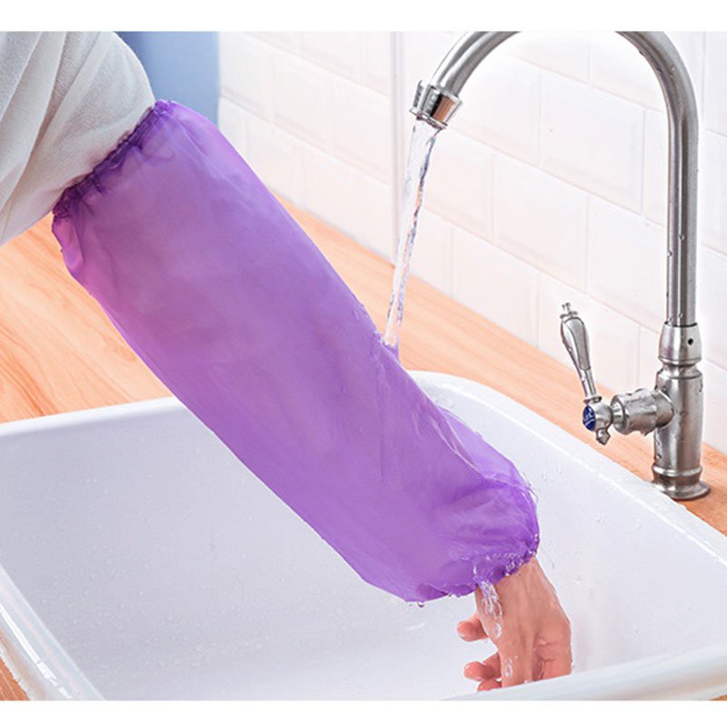 Bao ống tay vệ sinh nhà cửa, bao ống tay chống bắn dầu trong nội trợ