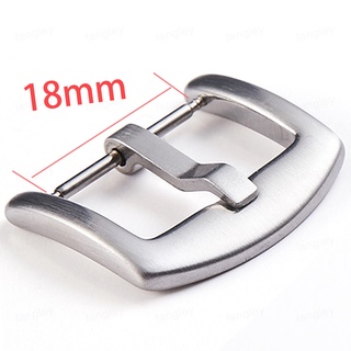 Mới Khóa Dây Đồng Hồ Đeo Tay Bằng Thép Không Gỉ 14Mm 16mm 18mm 20mm 22mm 316L