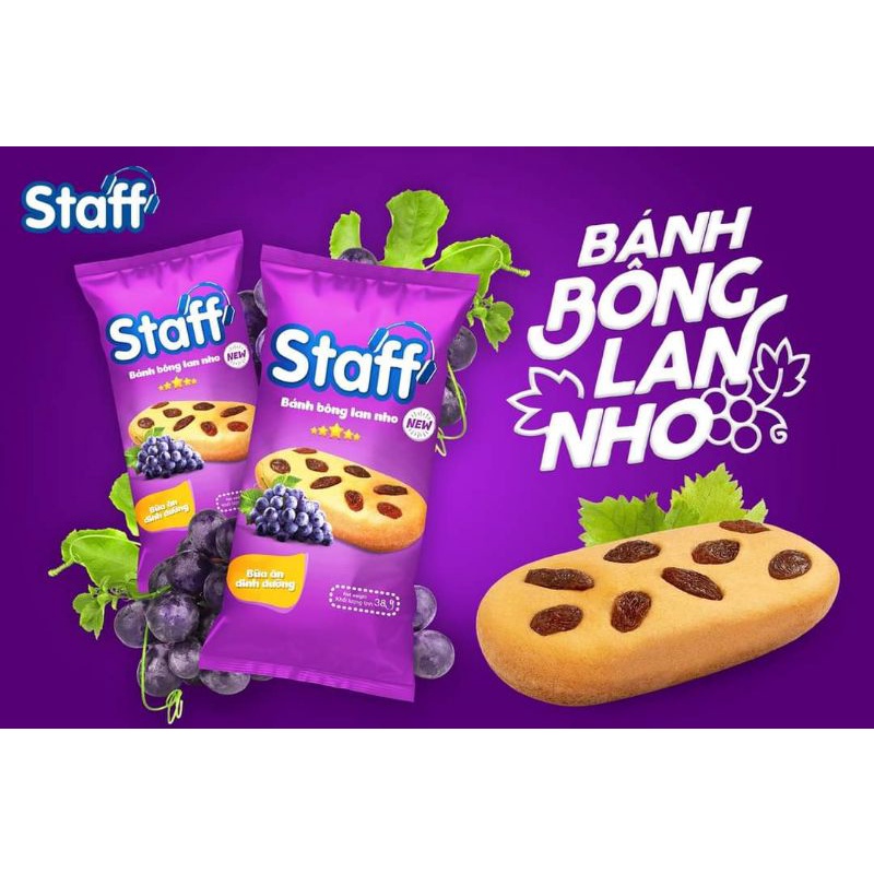 6. Mua bánh bông lan nho Staff ở đâu