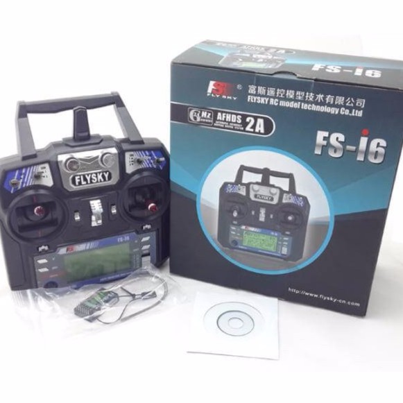 BỘ ĐIỀU KHIỂN FLYSKY FS I6+RX NÂNG CẤP IA6B CHÍNH HÃNG | Shopee Việt Nam