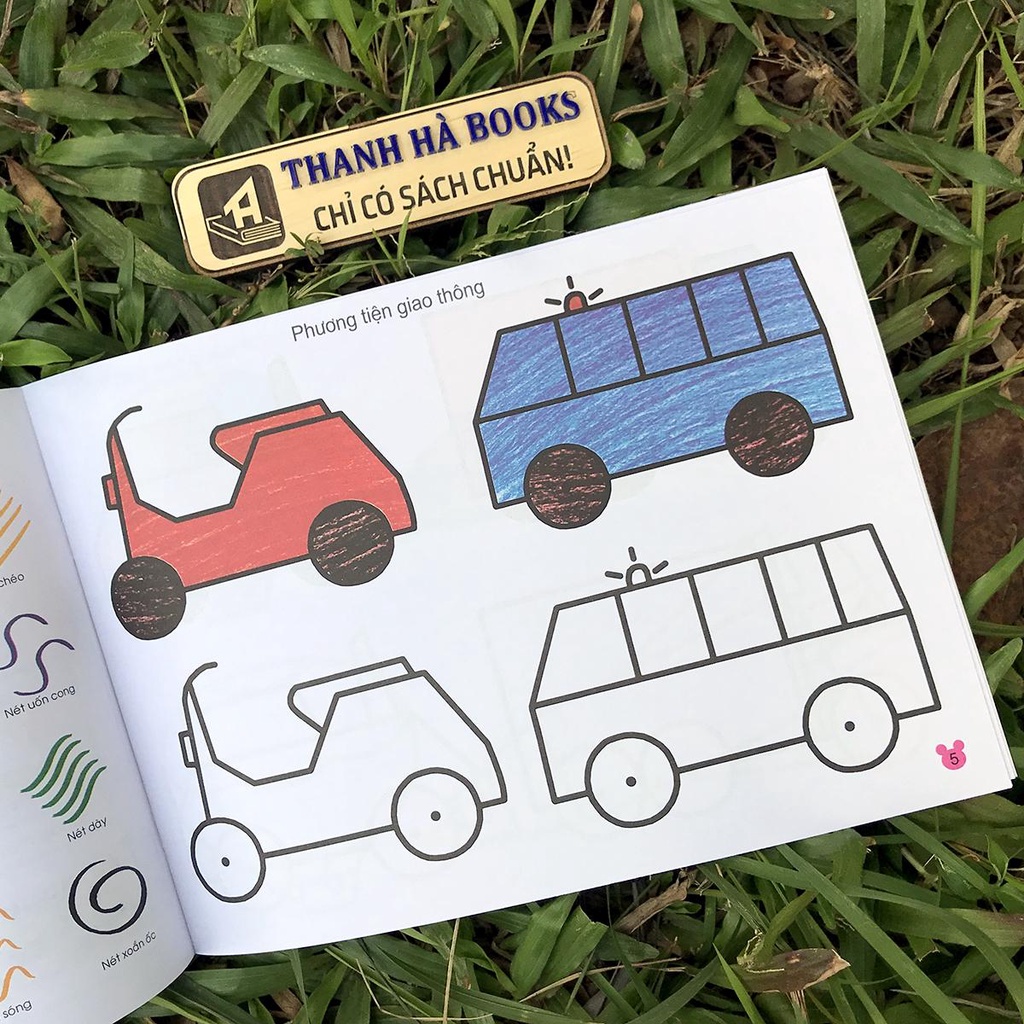Ảnh Sách - Bạn nhỏ ơi! Tô Màu Thật Là Dễ! - Tập 9 (2-5 tuổi) 3