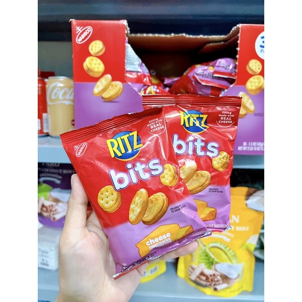 [Date T9/2023] Bánh Ritz Phô Mai gói 42gr | Shopee Việt Nam