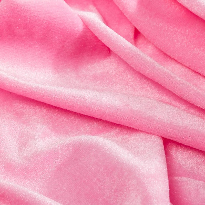 Polyester Đan Nhuộm Sang Trọng Vải Làm Dày Vải Nhung Ngắn Chải Vải DIY Cho Trang Phục Sân Khấu Và Đồ Chơi Búp Bê TJ1158