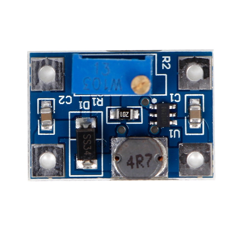 HL DC-DC 2-24V sang 2-28V 2A SX1308 Mô-đun nguồn có thể điều chỉnh Bước lên Bộ chuyển đổi tăng cường