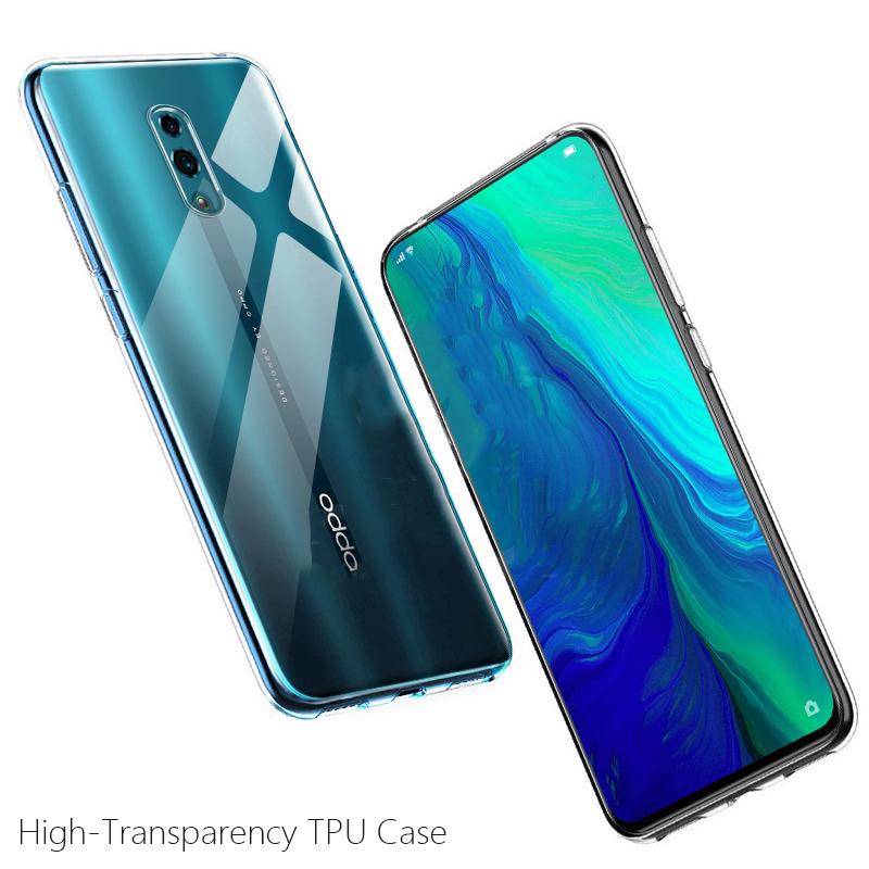 Ốp điện thoại silicon siêu mỏng trong suốt cho For OPPO Reno 10x zoom F11 Pro