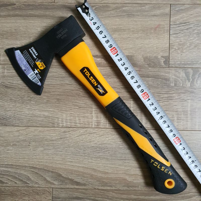Búa Rìu đi phượt cao cấp hãng Tolsen 25053, đầu rìu nặng 600gr, Bảo ...