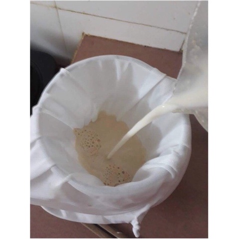 Túi lọc đa năng lọc trà - lọc nước cốt dừa -lọc sữa đậu nành tiện lợi