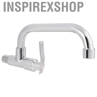 Inspirexshop Nước nước lạnh G1/2 Gắn tường cho bồn rửa tay với thiết kế màu bạc bền bỉ