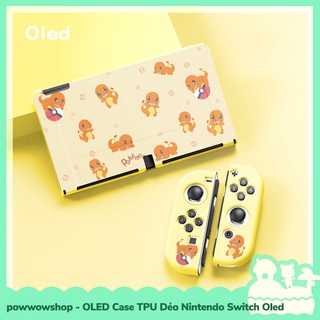 OLED Phụ Kiện Case Ốp TPU Dẻo Cho Máy Game Nintendo Switch OLED Anime Manga Zelda Kirby