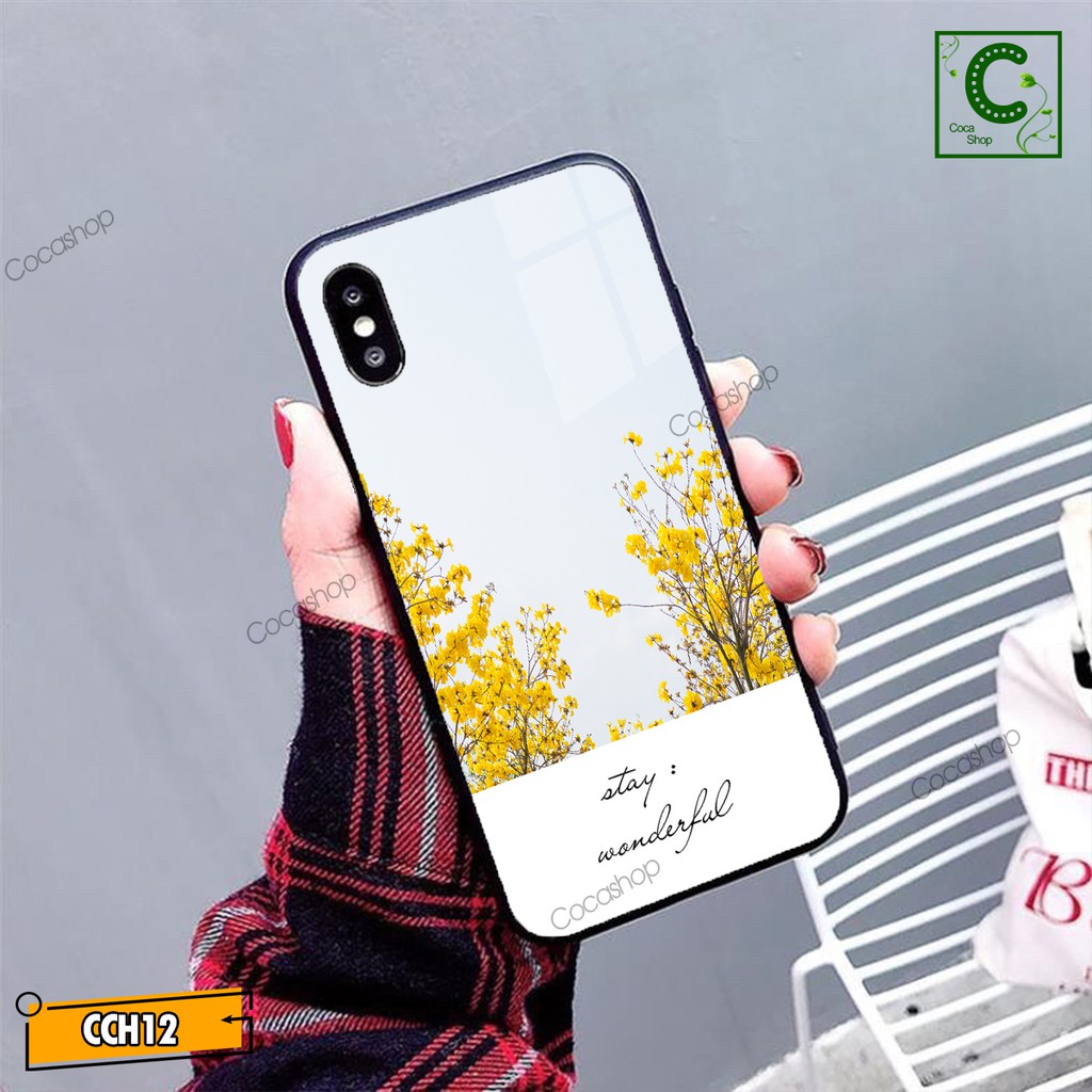 Ốp iphone in hình cực đẹp siêu bền - Cúc họa mi vàng nhẹ nhàng -6/6plus/6s/6splus/7/7plus/8/8plus/x/.....
