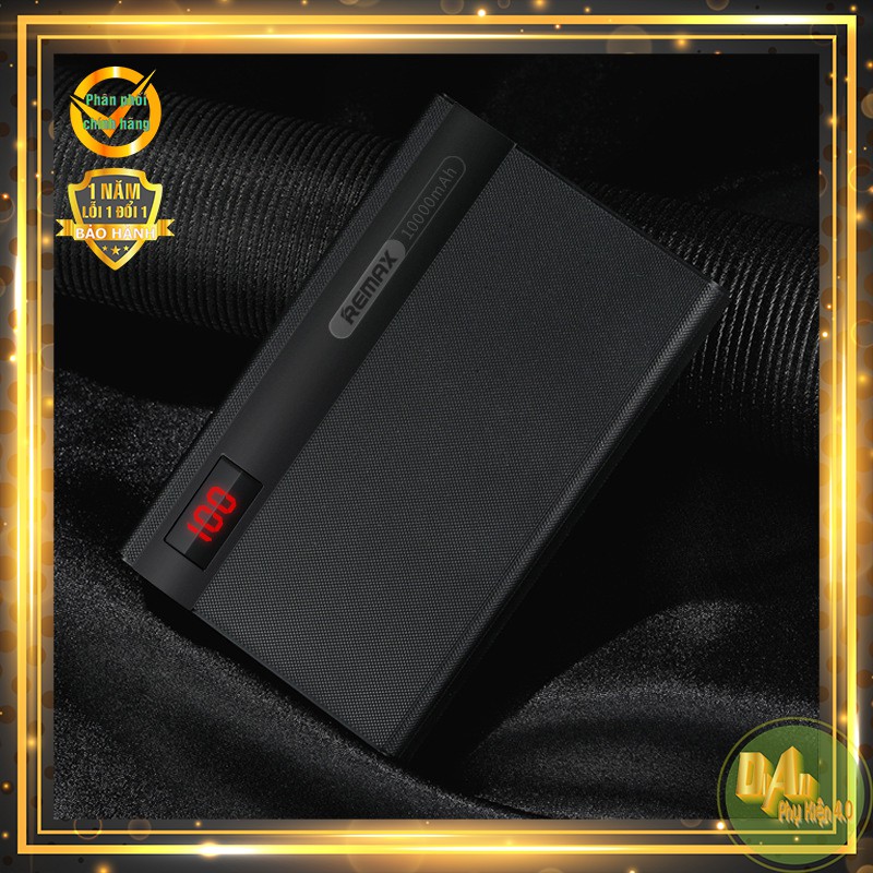 Pin sạc dự phòng Remax RPP - 53 10000mAh Nhỏ gọn - Có sạc nhanh max 2A ...