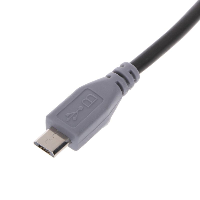 Micro USB Type B Male Sang Micro B Male 5 Pin Adapter Cáp Dữ Liệu Dẫn