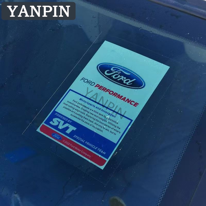 Ford Miếng Dán Tĩnh Điện Trang Trí Kính Chắn Gió Cho Xe Hơi Raptor Everest  Escape Ranger Ecosport