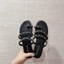 Dép lê Xỏ ngón Dây Xích kèm clip thật