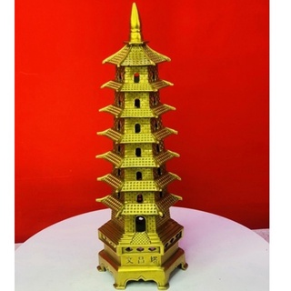 Tháp Văn Xương 7 tầng bằng đồng Vật Phẩm Phong Thuỷ