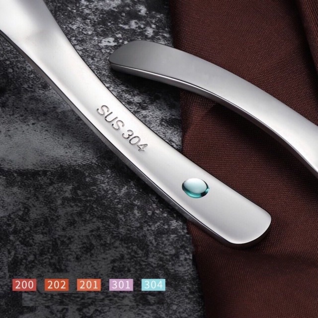 Muỗng Ăn Cơm Lòng Sâu Tiêu Chuẩn Inox 304 Cao Cấp Sáng Bóng Có 3 Kích Thước - M120