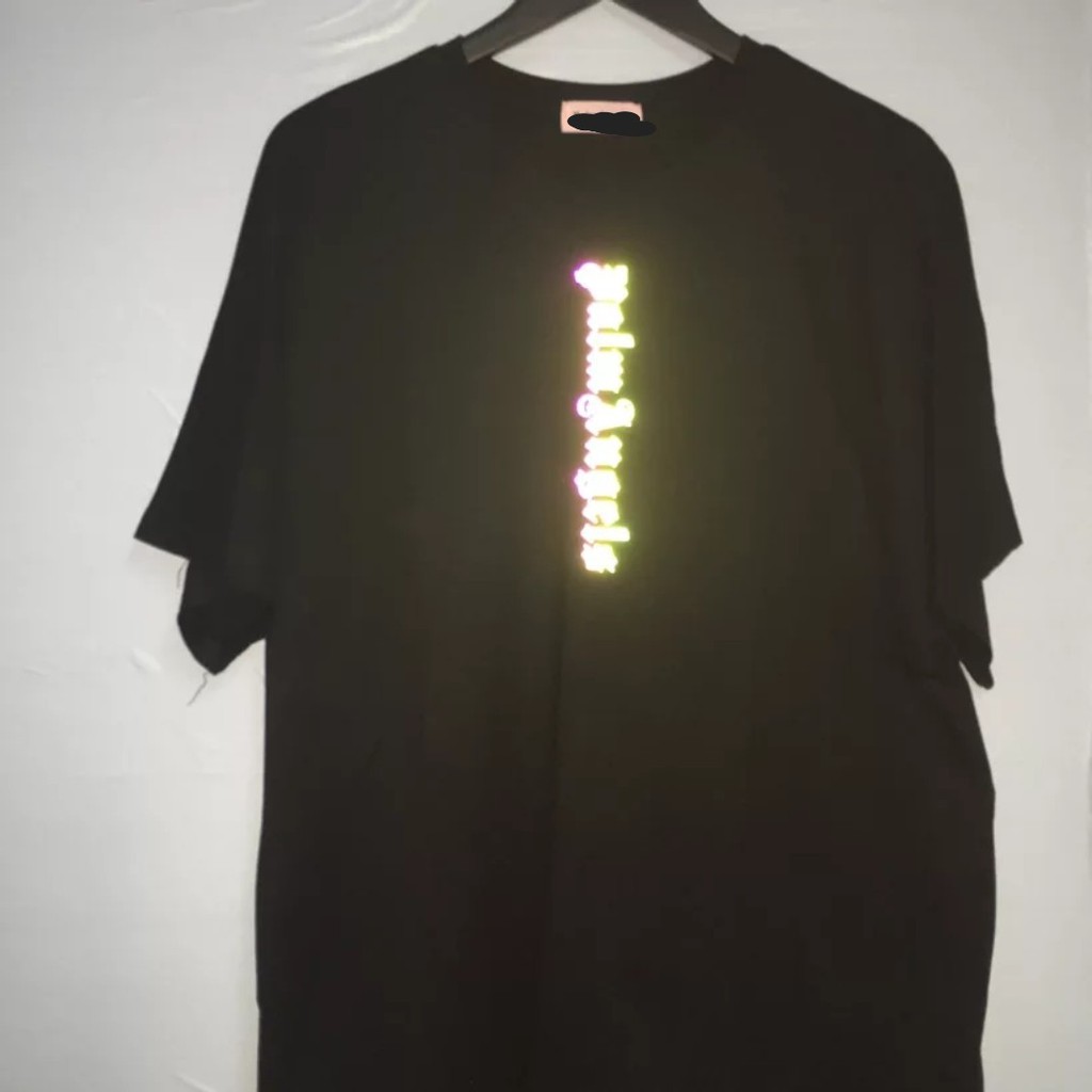 Áo thun Stee Cổ tròn Phản quang 7 màu PALM ANGELS Localbrand CVCVNI Unisex Menwear