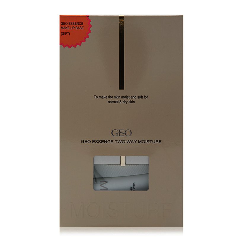 Ảnh Phấn trang điểm giữ ẩm mịn da tặng kèm lót GEO Essence Two Way Moist #21,23 2