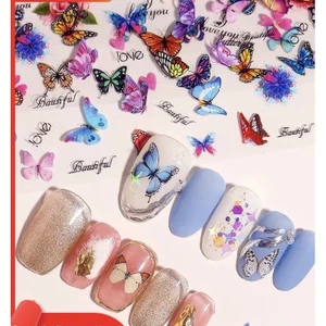 Sticker Mẫu buffterfly, mẫu bướm nhỏ