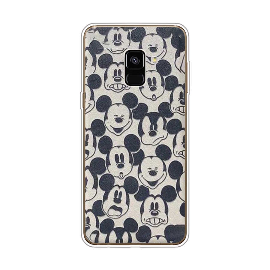 Ốp Điện Thoại TPU Dẻo In Họa Tiết Độc Đáo Thời Trang Cho Samsung Galaxy A8 plus 2018 A6 2018 plus