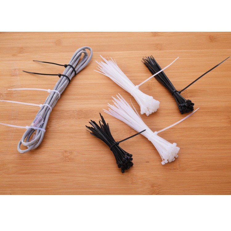 Ảnh Set 100 Dây Rút -Taky, Lạt Thít Nhựa Nhiều Màu, Nhỏ Gọn, Tiện Lợi, Công Cụ Tiện Dụng Cho Gia Đình - 5600 2